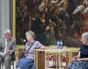 Spotkanie nauczycieli z córkami Edwarda Bernarda hr. Raczyńskiego w Muzeum Pałac w Rogalinie