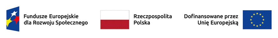 Program jest współfinansowany ze środków Europejskiego Funduszu Społecznego Plus w ramach Programu Fundusze Europejskie dla Rozwoju Społecznego 2021-2027